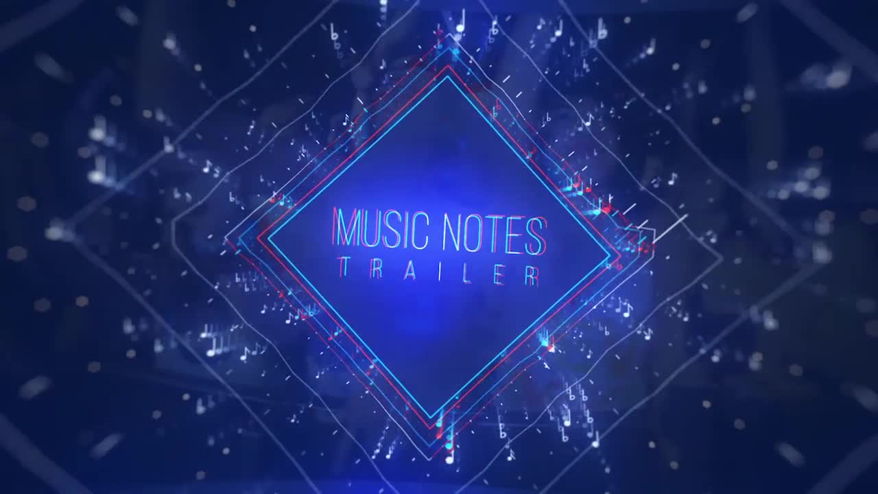 Music Notes Trailer - Download Videohive 19732057
