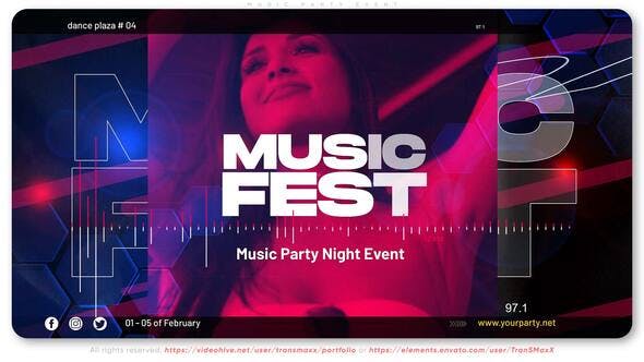 Music Party Event - Download 35656857 Videohive