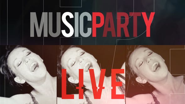 Music Party Promo - Videohive Download 23116385