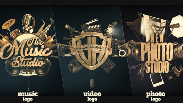 Music Photo Video Logo Pack - 37580877 Videohive Download