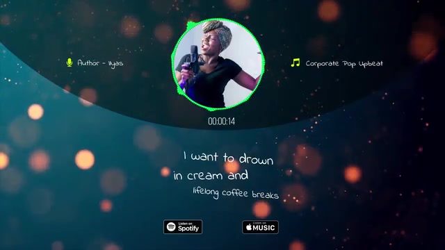 Music Players With Lyrics Titles Videohive 31680874 After Effects Image 4