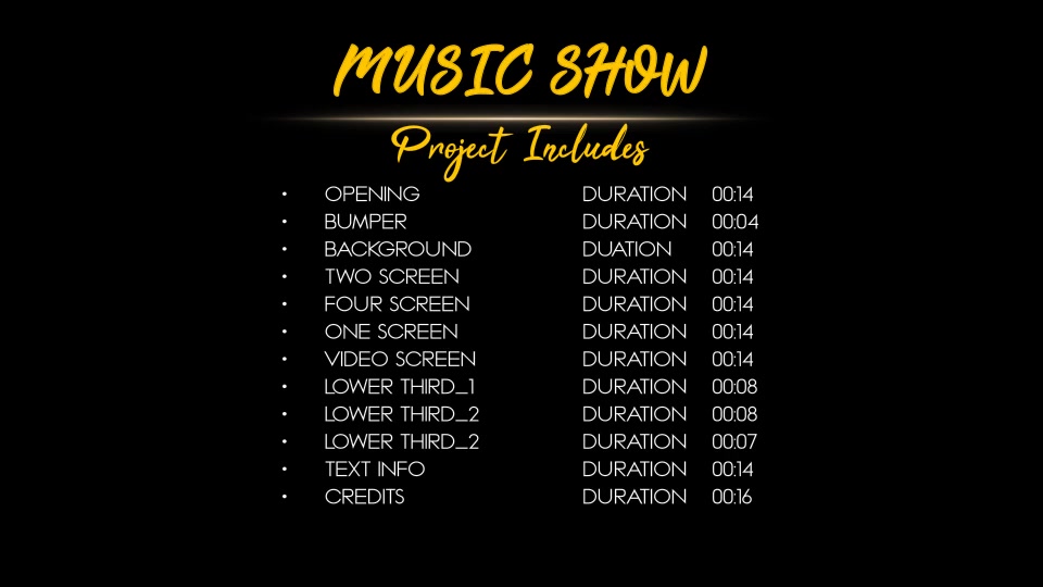 Music Show Videohive 22663005 After Effects Image 12