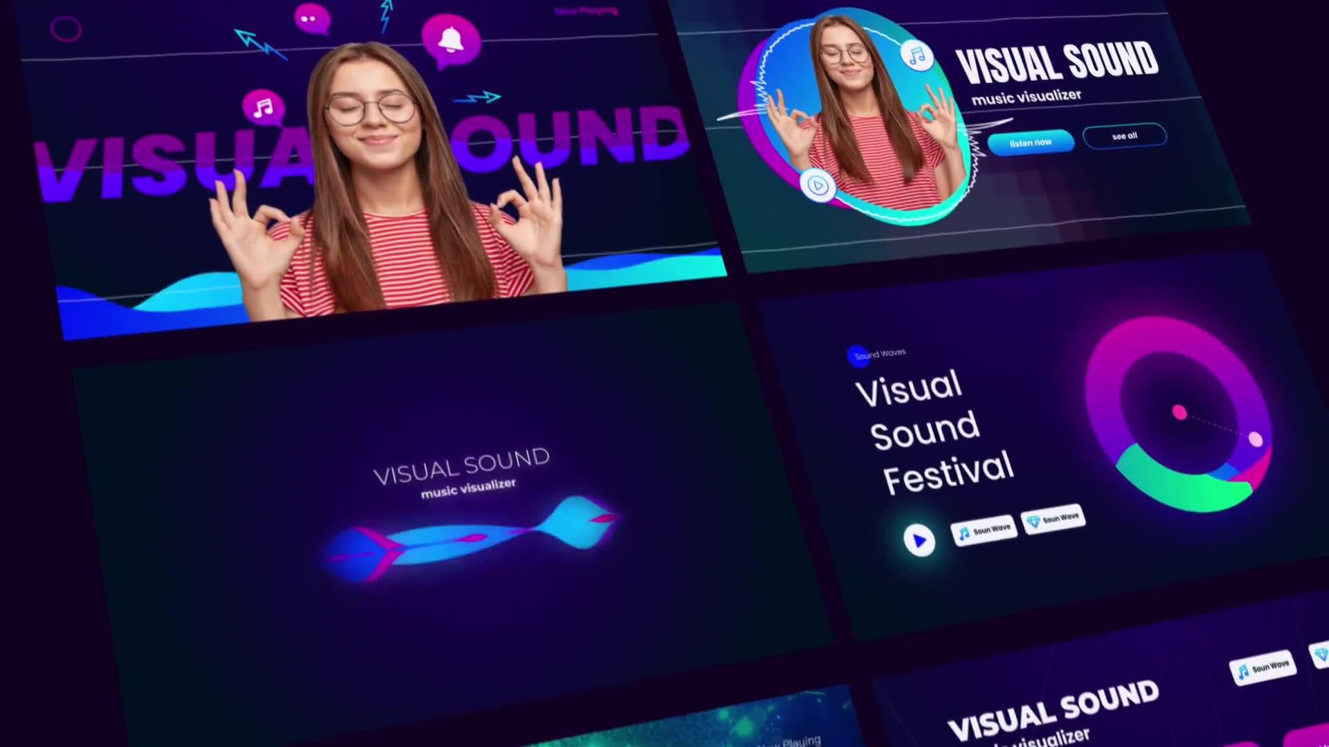 Music & Sound Visualizer Videohive 36567335 After Effects Image 2