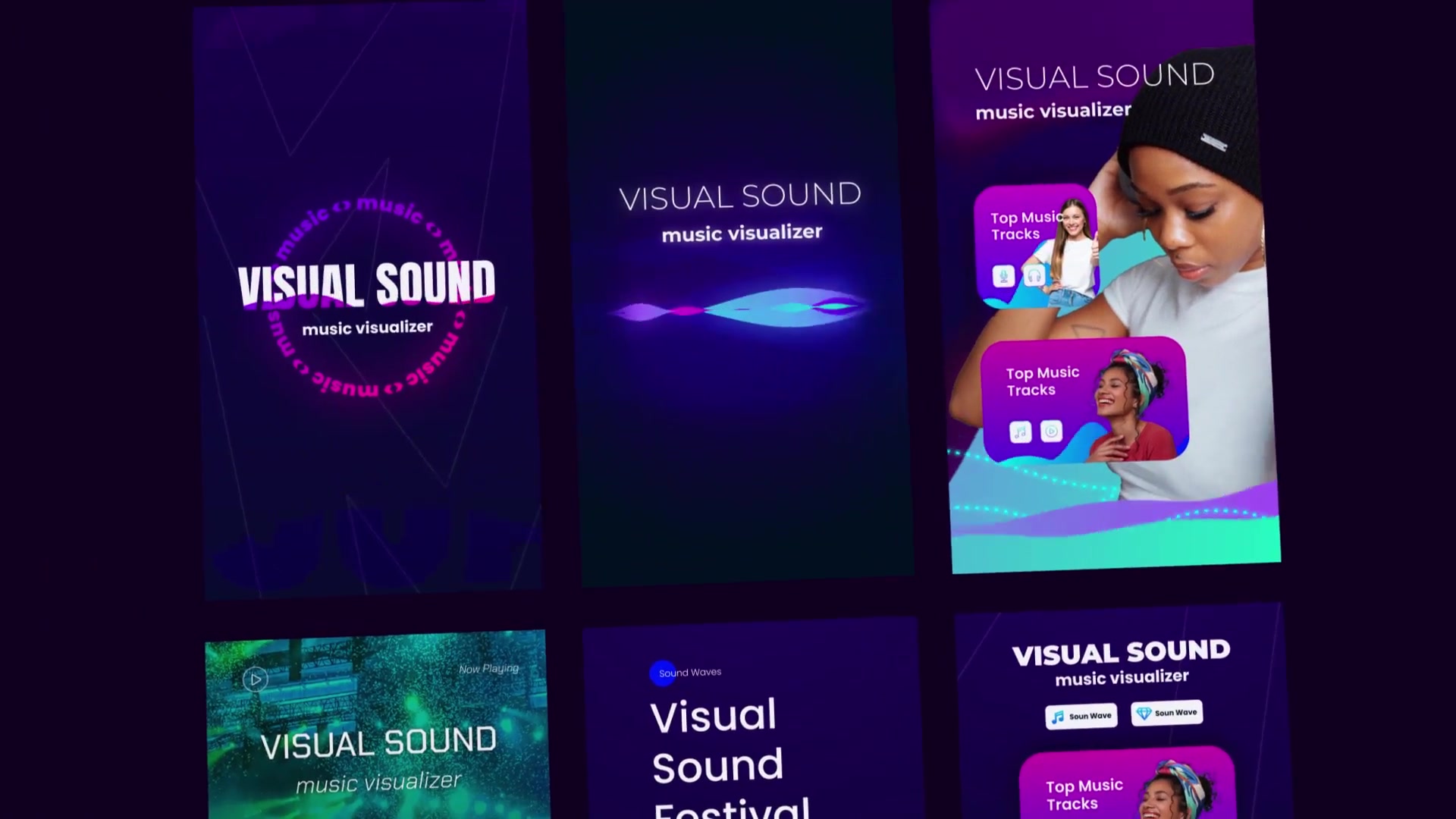 Music & Sound Visualizer Videohive 36567335 After Effects Image 5
