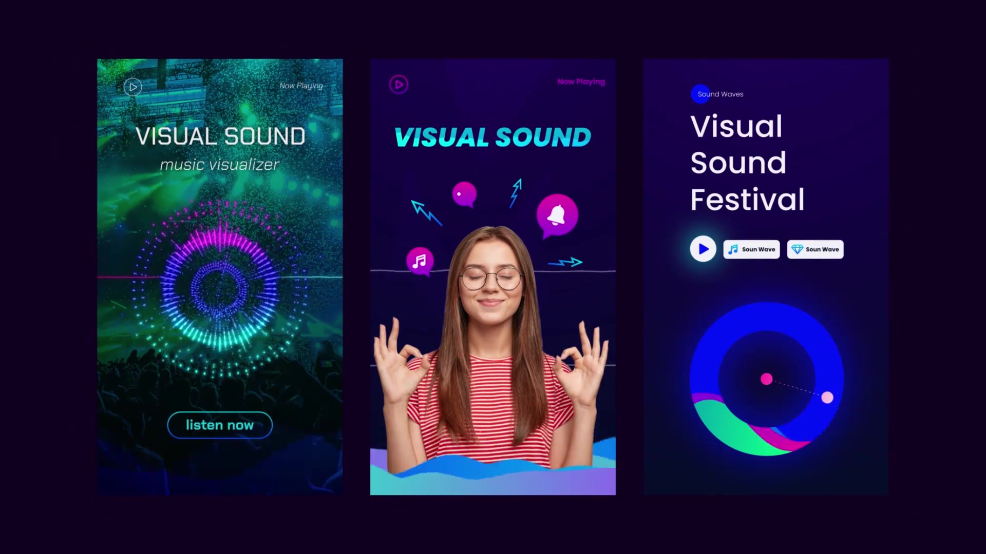 Music & Sound Visualizer Videohive 36567335 After Effects Image 7