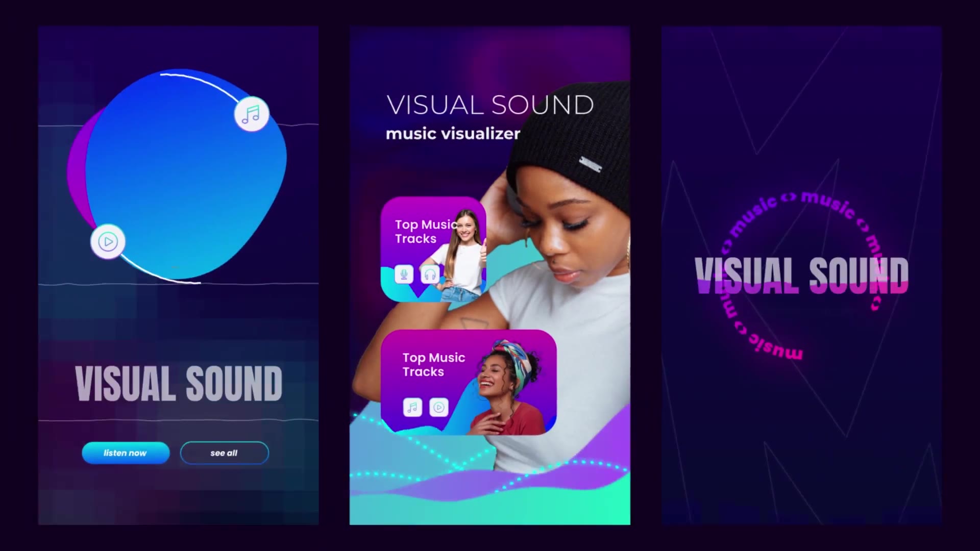 Music & Sound Visualizer Videohive 36567335 After Effects Image 8
