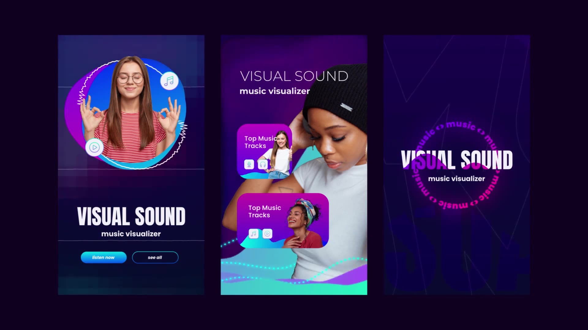 Music & Sound Visualizer Videohive 36567335 After Effects Image 9