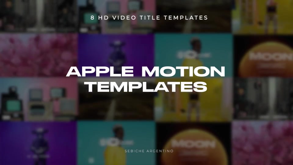 Music Video Titles (Pack 1) Videohive 36299786 Apple Motion Image 4