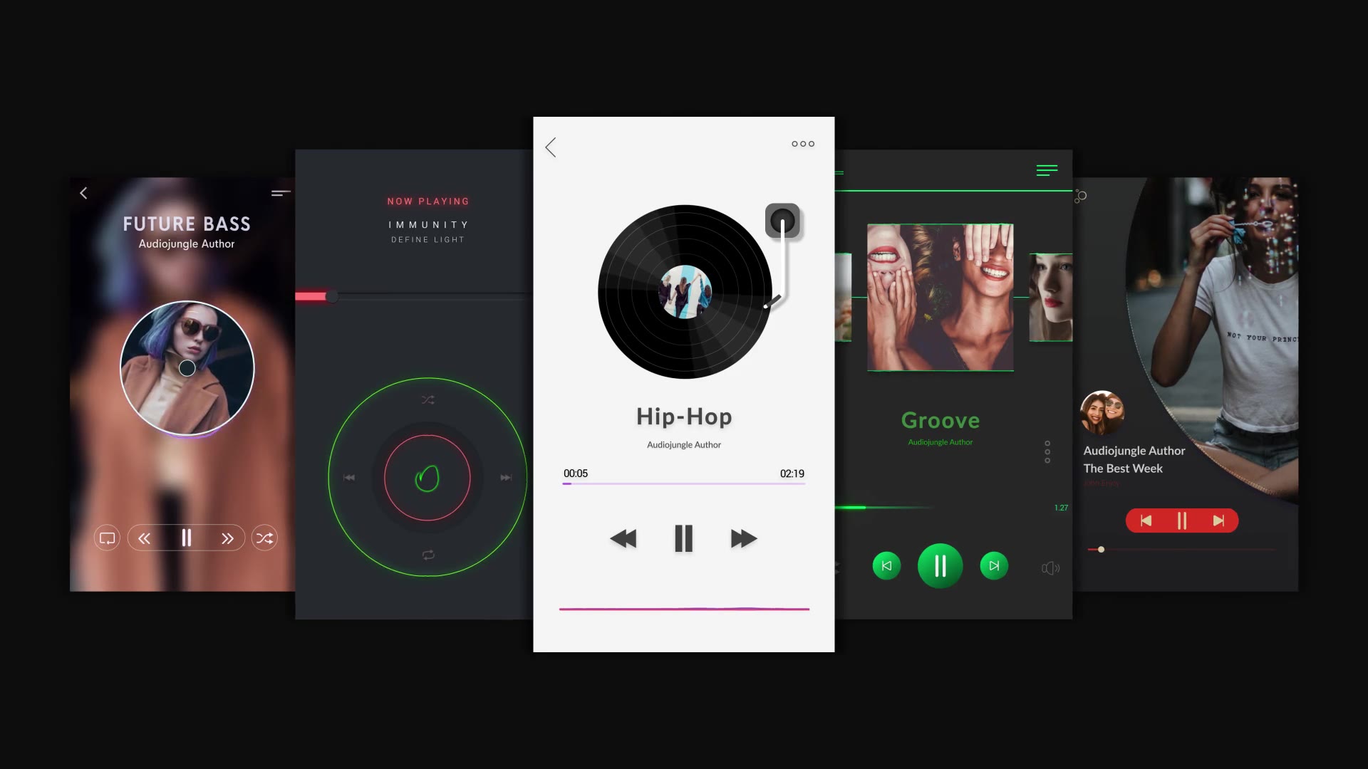 Music Visualization Players for Instagram Story Videohive 24380096 After Effects Image 2