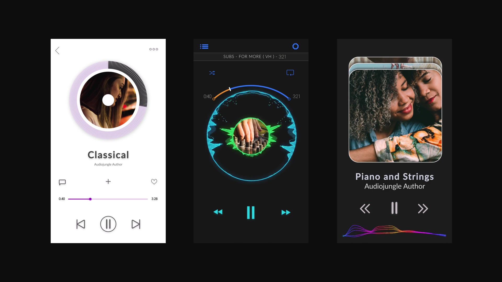 Music Visualization Players for Instagram Story Videohive 24380096 After Effects Image 7