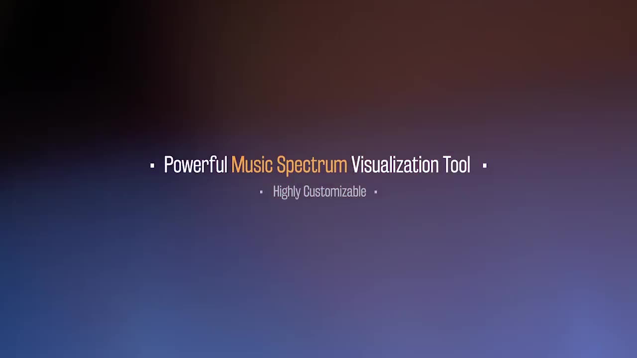 Music Visualization Tool | Reactive Audio Spectrum Videohive 24414048 After Effects Image 2