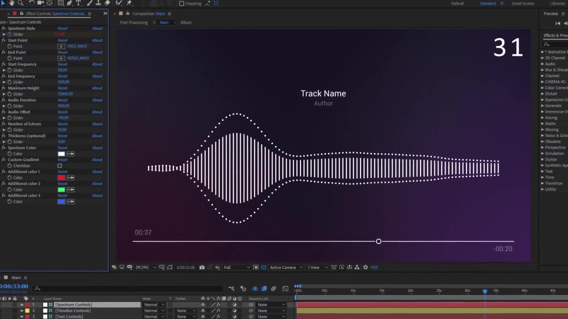 Music Visualizer Pack Videohive 23792830 After Effects Image 8