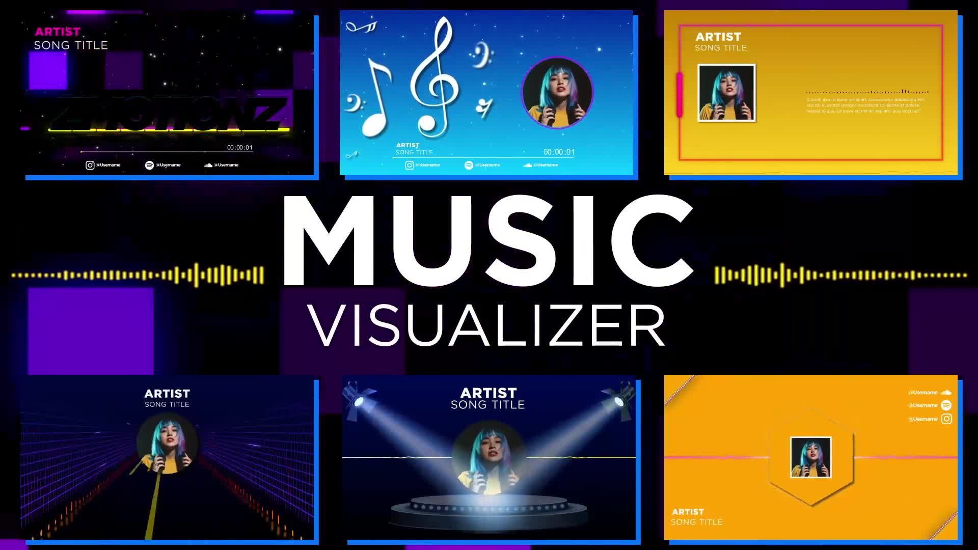 Music Visualizer Pack Videohive 33196162 After Effects Image 1