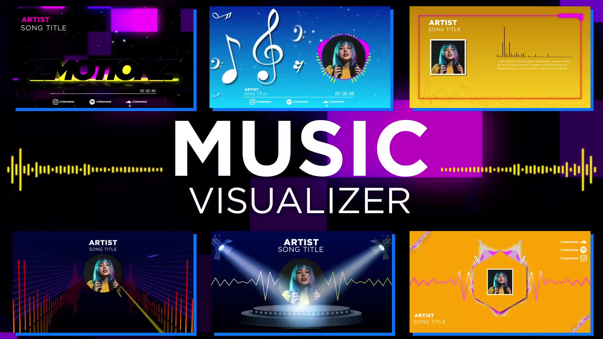Music Visualizer Pack Videohive 33196162 After Effects Image 13