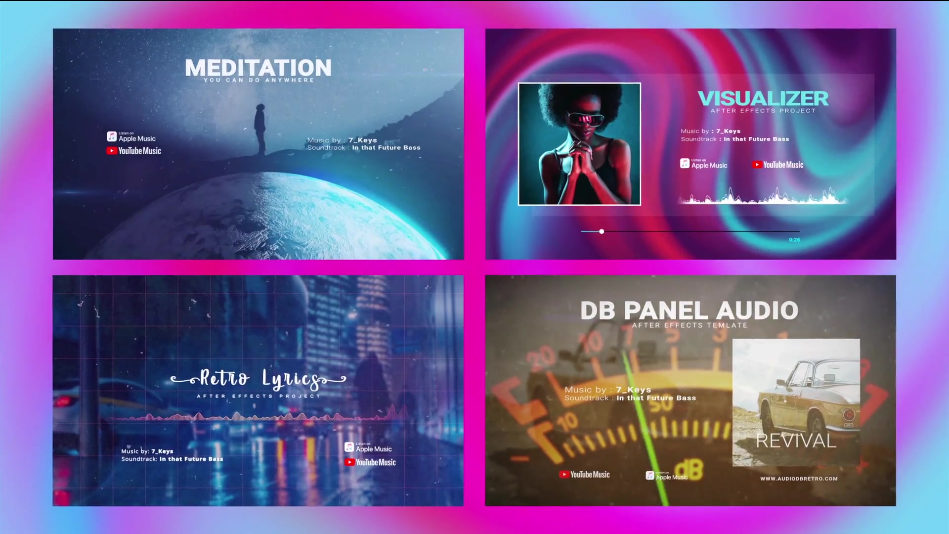 Music Visualizer Pack Videohive 26261391 After Effects Image 10