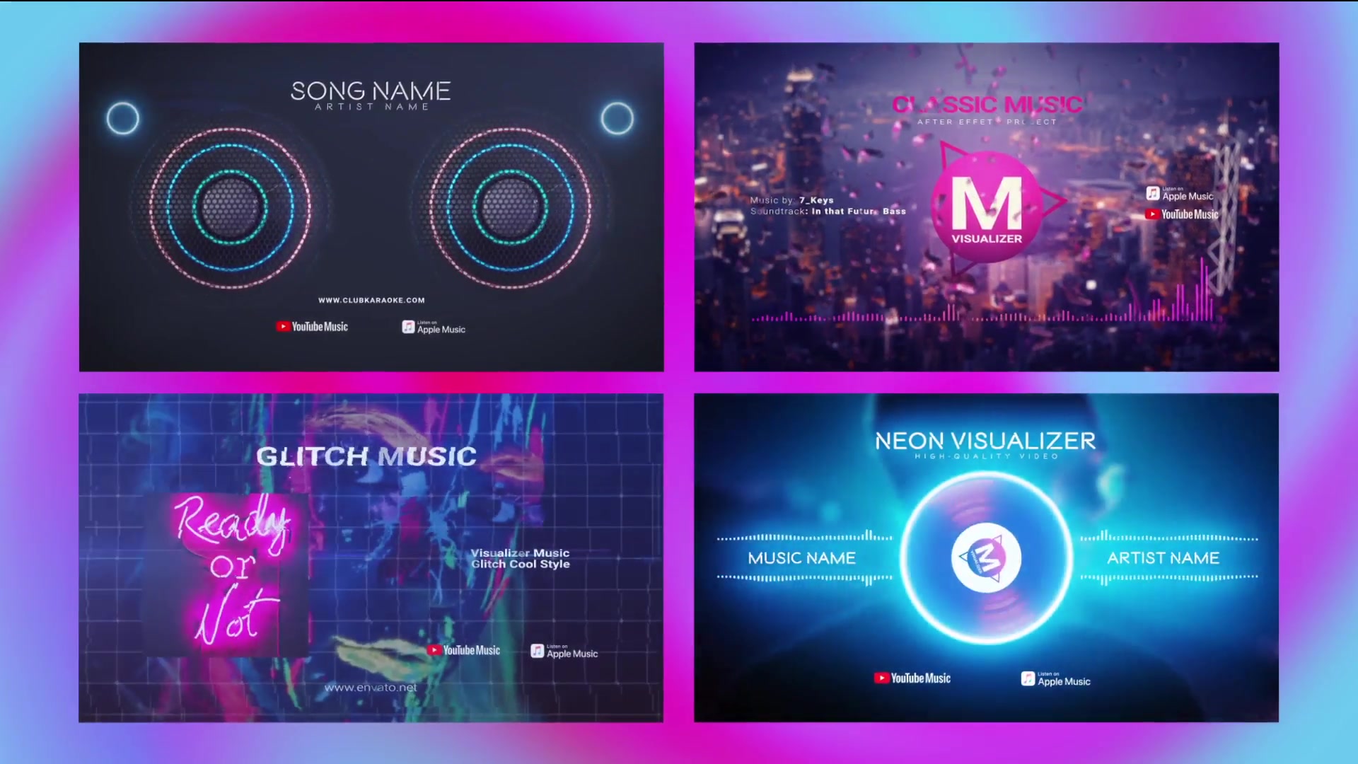 Music Visualizer Pack Videohive 26261391 After Effects Image 11