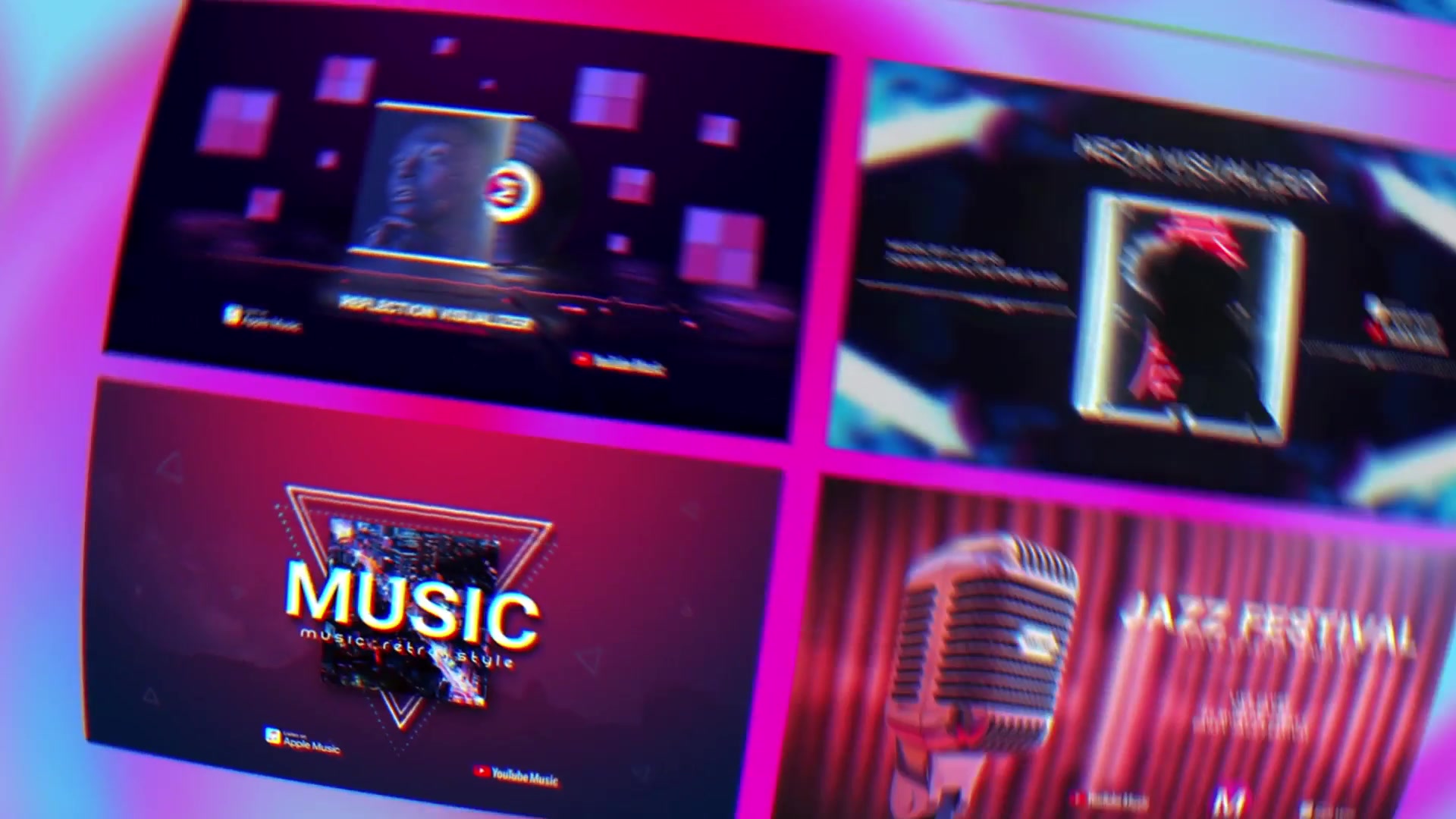 Music Visualizer Pack Download Fast 26261391 Videohive After Effects