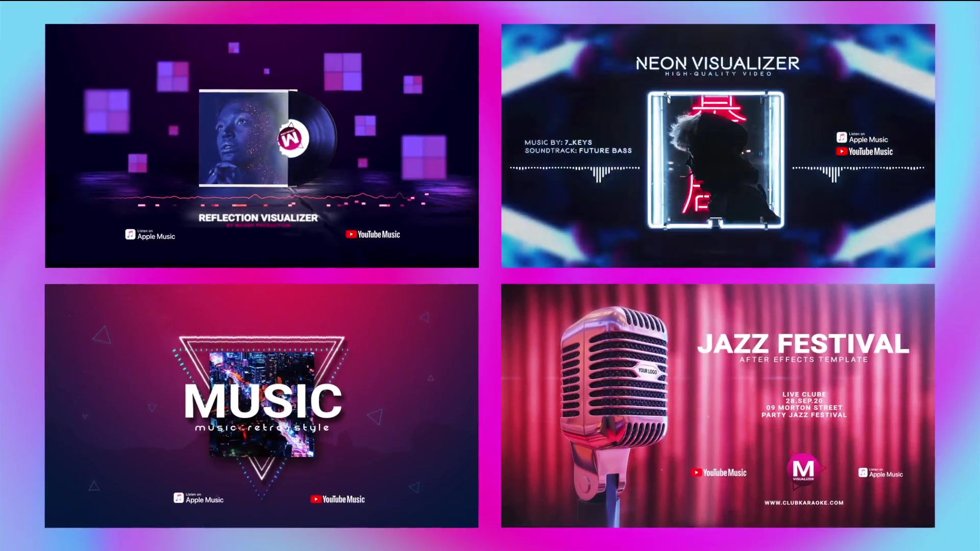Music Visualizer Pack Videohive 26261391 After Effects Image 7