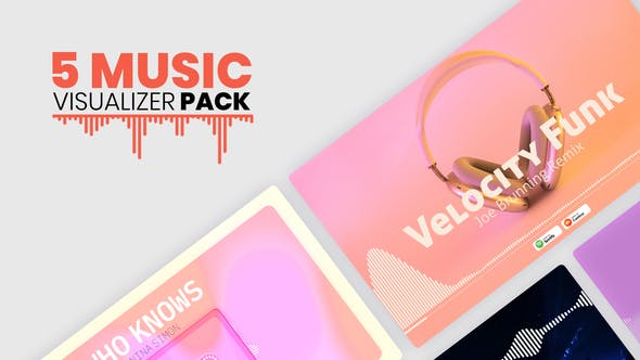 Music Visualizer Templates - 36566472 Videohive Download