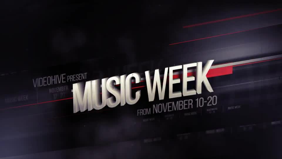 Music Week Videohive 24687866 After Effects Image 1