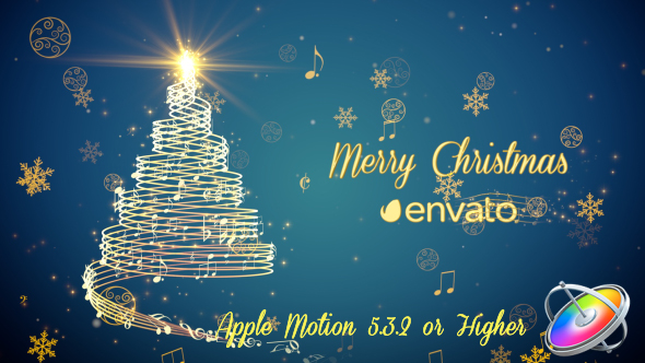 Musical Christmas Apple Motion - Download Videohive 20992198