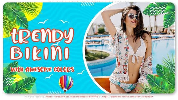My Best Vacation Bright Memories - 38545051 Download Videohive