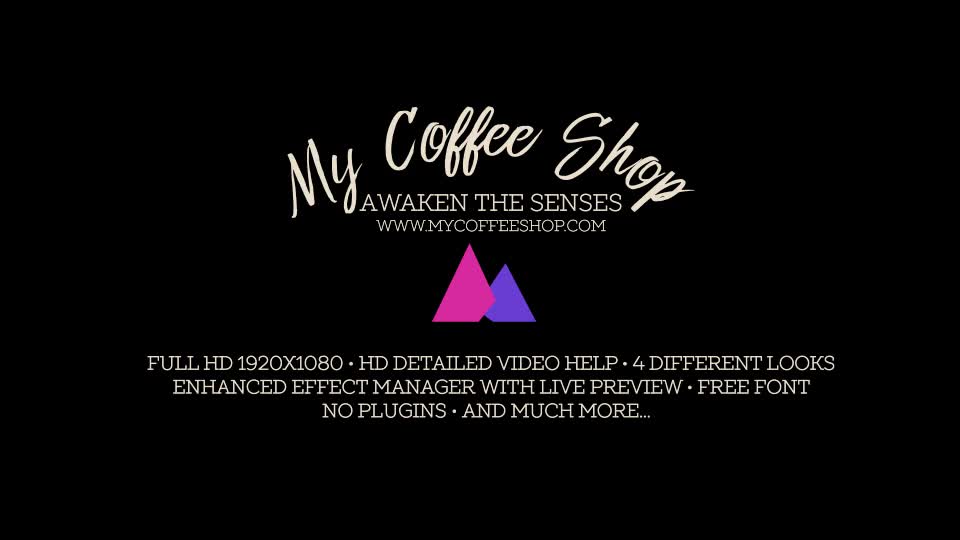 My Coffee Shop Videohive 17019489 After Effects Image 1