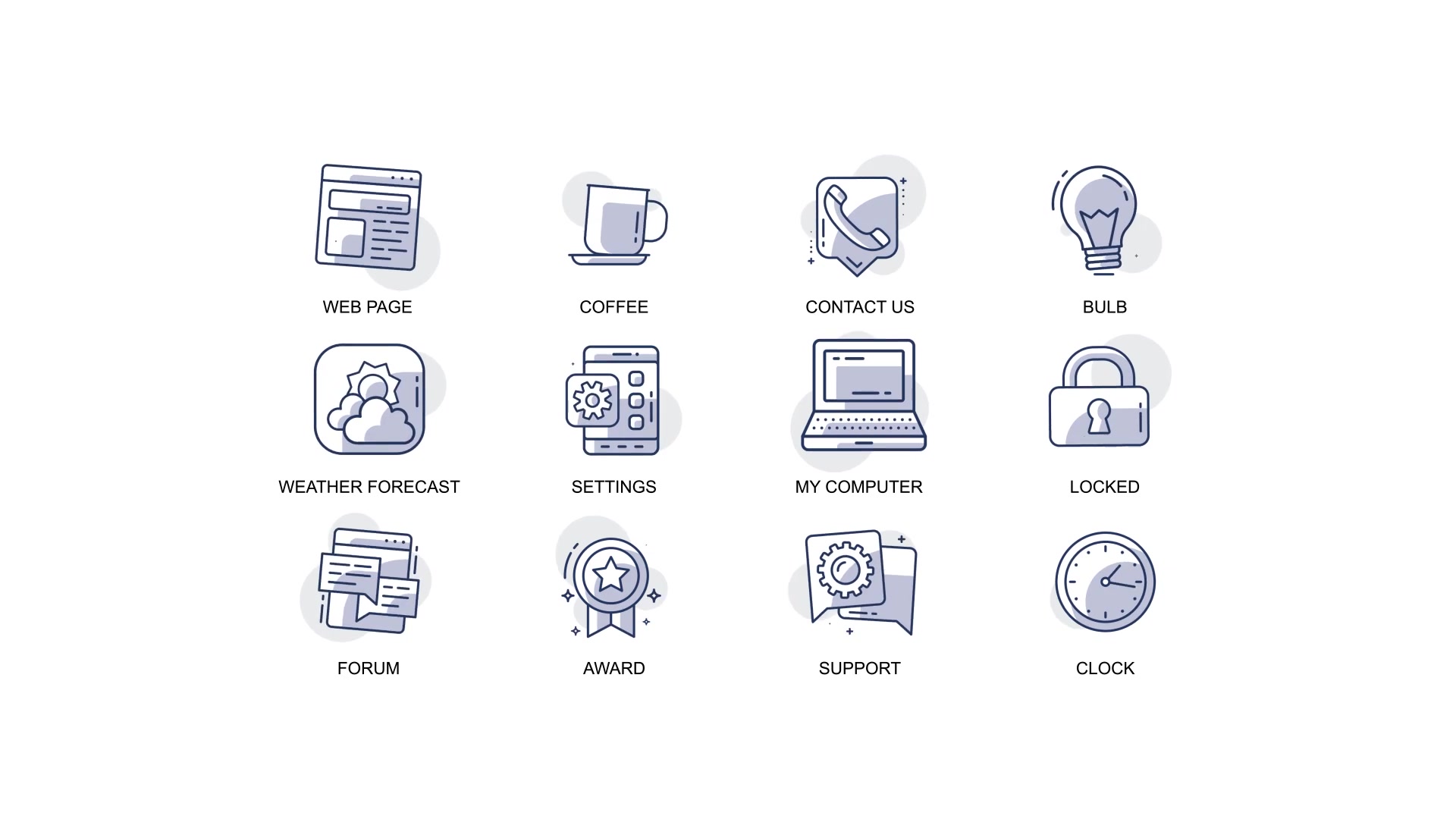 My computer and support Animation Icons Videohive 32812680 After Effects Image 4