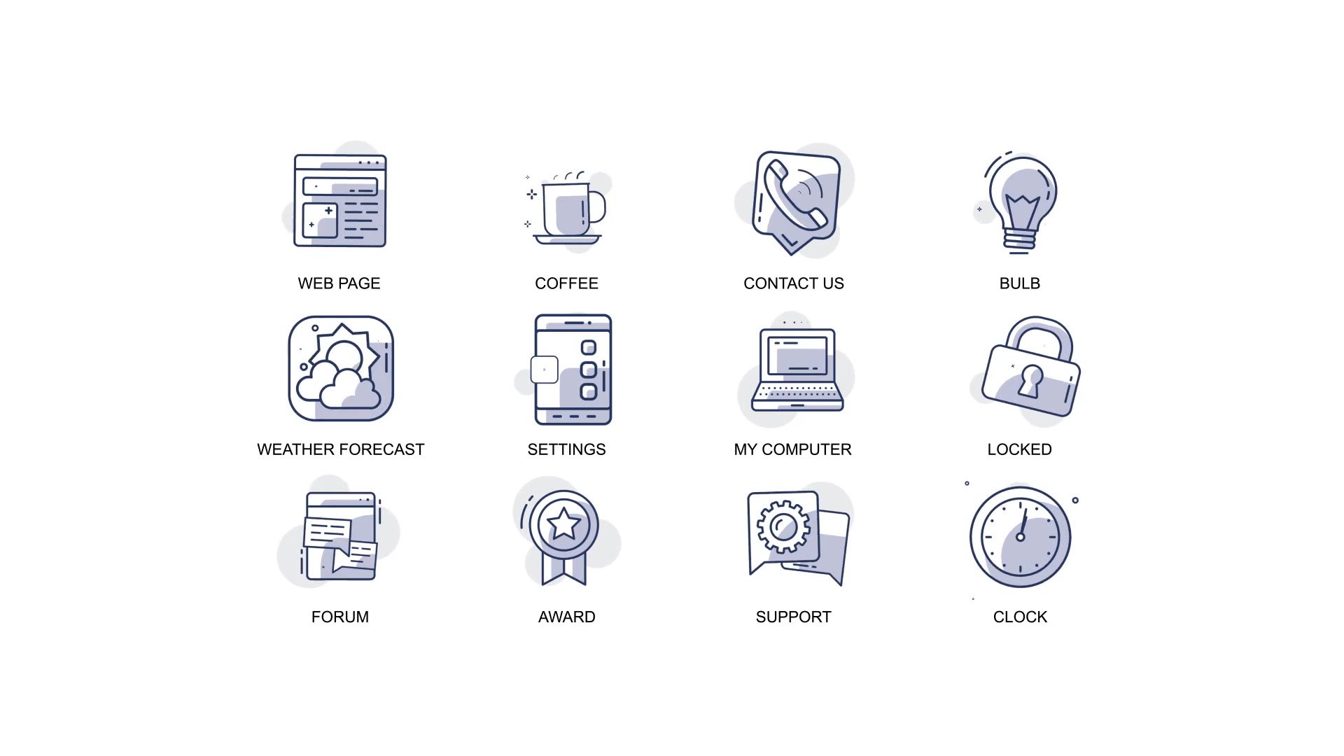 My computer and support Animation Icons Videohive 32812680 After Effects Image 6