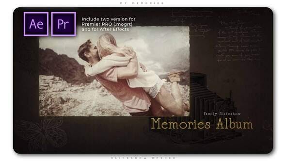 My Memories Slideshow Opener - Videohive Download 28907712