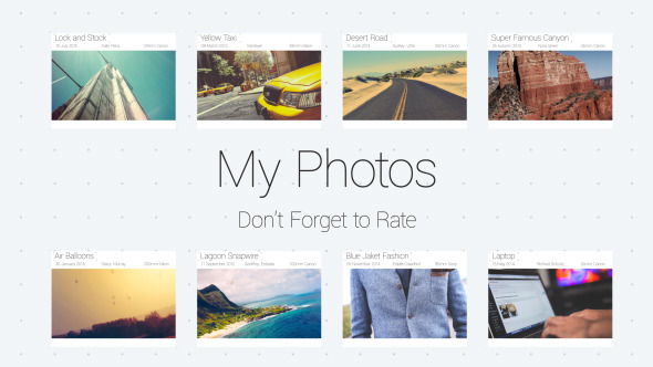 My Photos Slideshow - Download Videohive 12969056