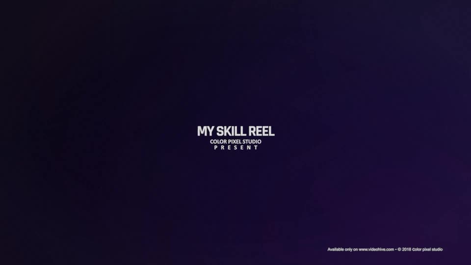 My Skills Reel Videohive 22886293 After Effects Image 1