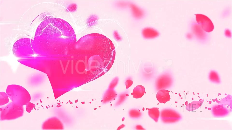 My Valentine Petals Logo Reveal - Download Videohive 14320352