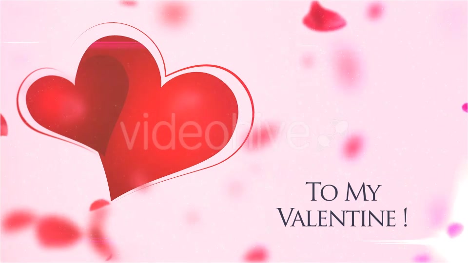 My Valentine Petals Logo Reveal - Download Videohive 14320352