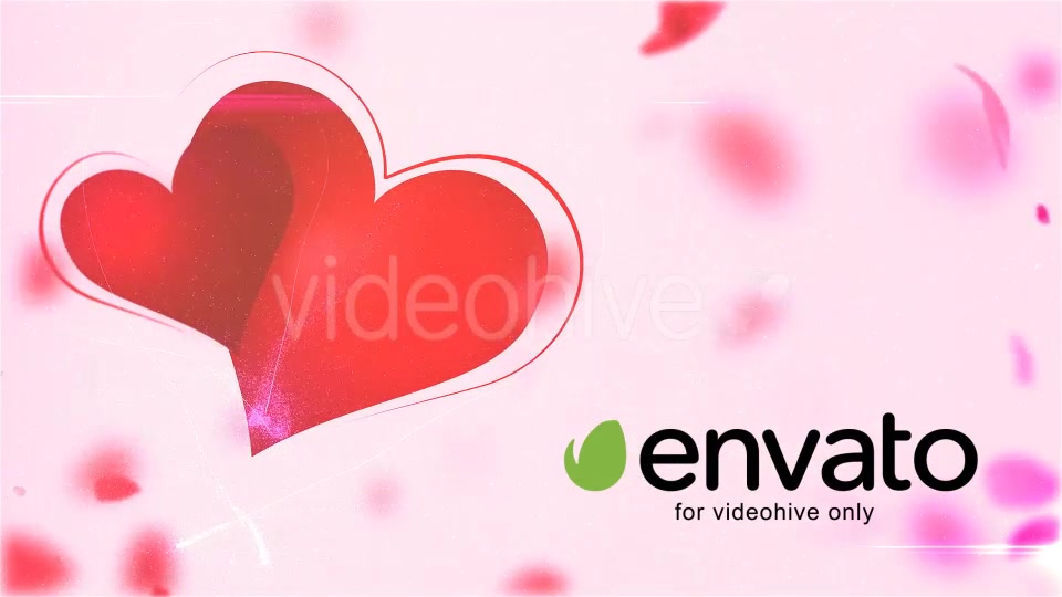 My Valentine Petals Logo Reveal - Download Videohive 14320352