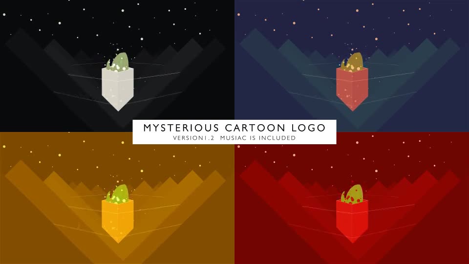 Mysterious Cartoon Logo Videohive 18711415 After Effects Image 2