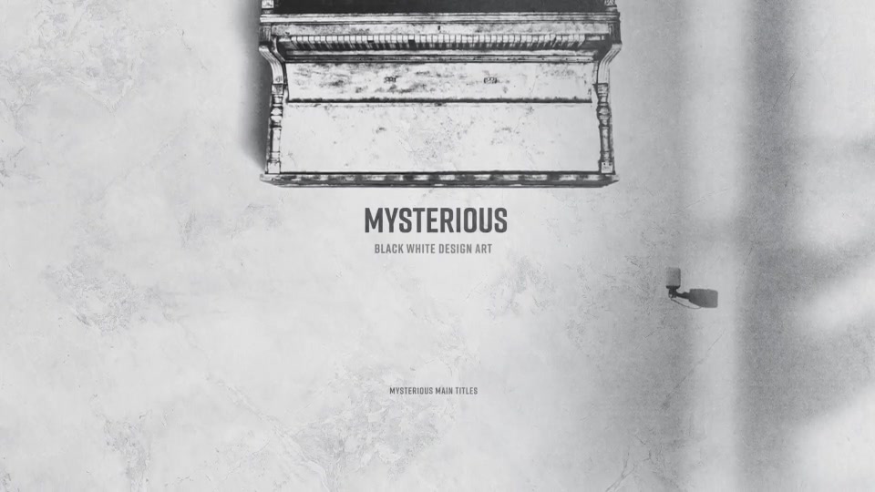 Mysterious / Main Title Videohive 25357255 After Effects Image 13