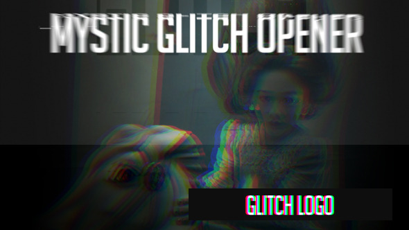 Mystic Glitch Opener Logo Reveal - Download Videohive 11924642