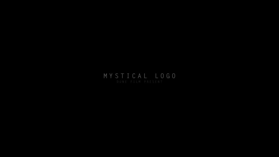 Mystical Logo Videohive 24132477 After Effects Image 1