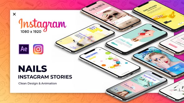 Nails Instagram Stories - Videohive Download 23522155