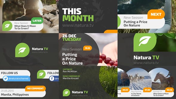 Natura TV Broadcast Ident - 13914644 Download Videohive