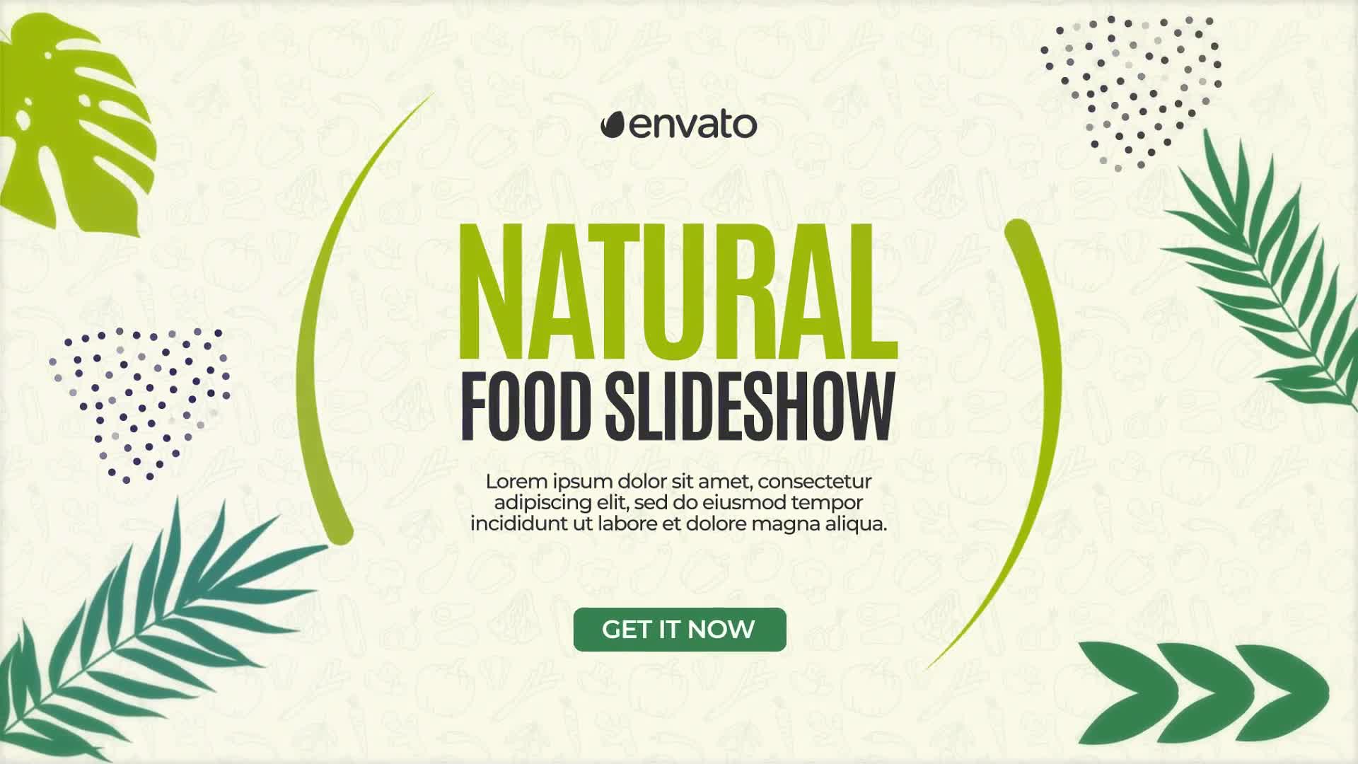 Natural Food Slideshow (MOGRT) Videohive 35398662 Premiere Pro Image 1