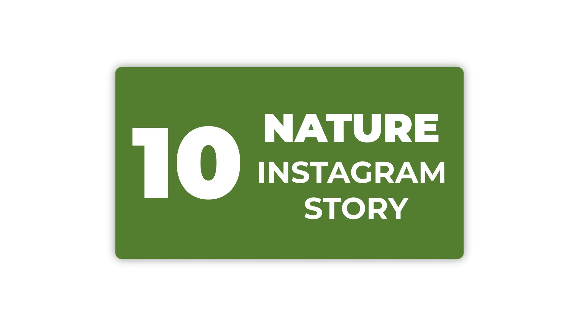 Nature Instagram Story Pack Videohive 32842412 After Effects Image 2
