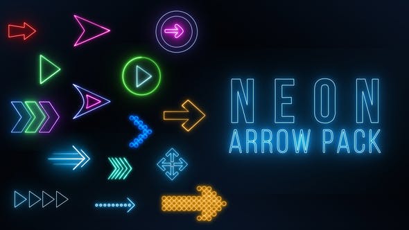 Neon Arrow Pack - Videohive 33444152 Download