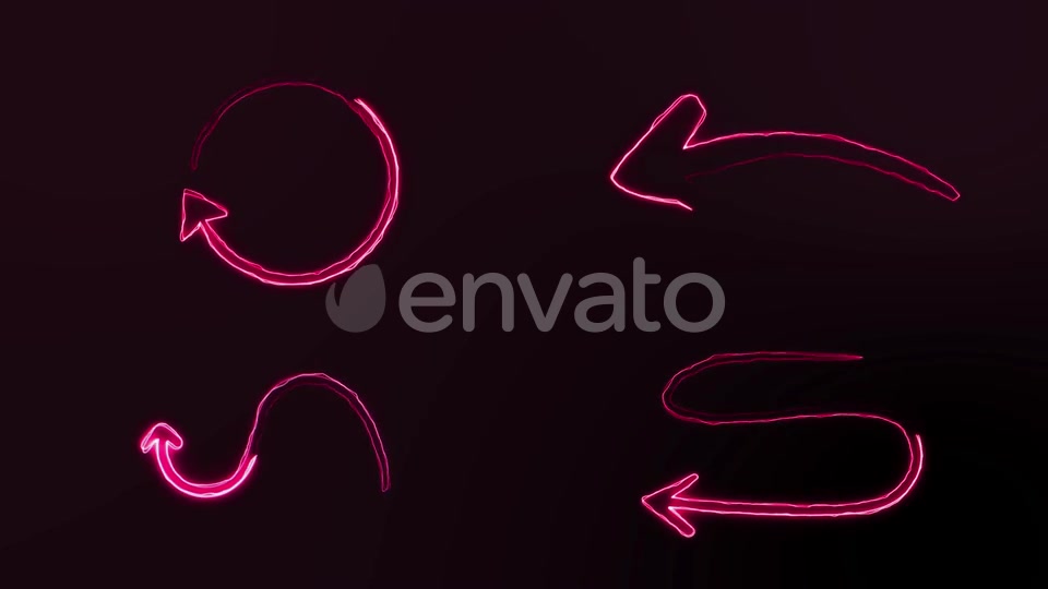 Neon Arrow Pack Videohive 34041754 Motion Graphics Image 3