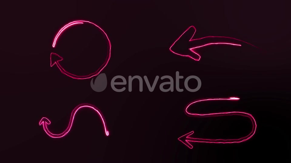 Neon Arrow Pack Videohive 34041754 Motion Graphics Image 4