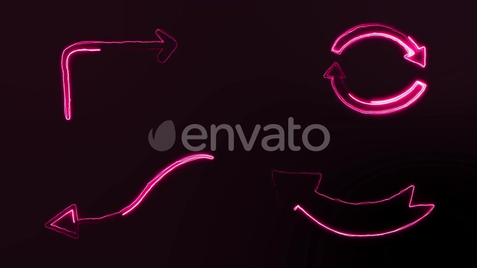 Neon Arrow Pack Videohive 34041754 Motion Graphics Image 5