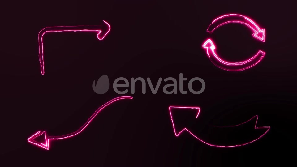 Neon Arrow Pack Videohive 34041754 Motion Graphics Image 6