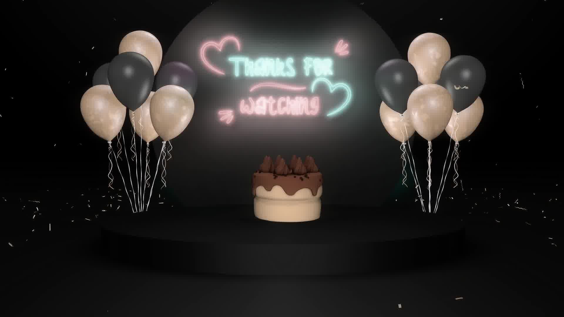 Neon Birthday Wishes Videohive 34666472 After Effects Image 13