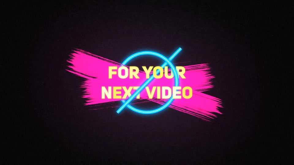 Neon Brush Titles Videohive 20620768 After Effects Image 10